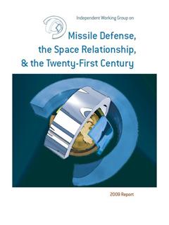 Missile Defense, the Space Relationship, and the Twenty-first Century